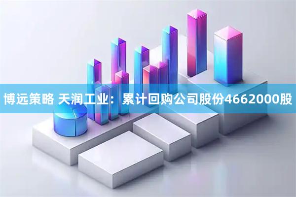 博远策略 天润工业：累计回购公司股份4662000股